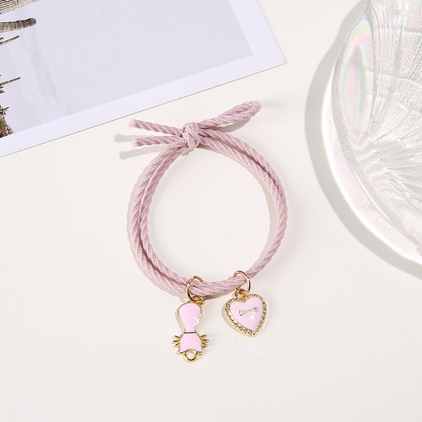 Love Cat Charms Pink - Bracelet