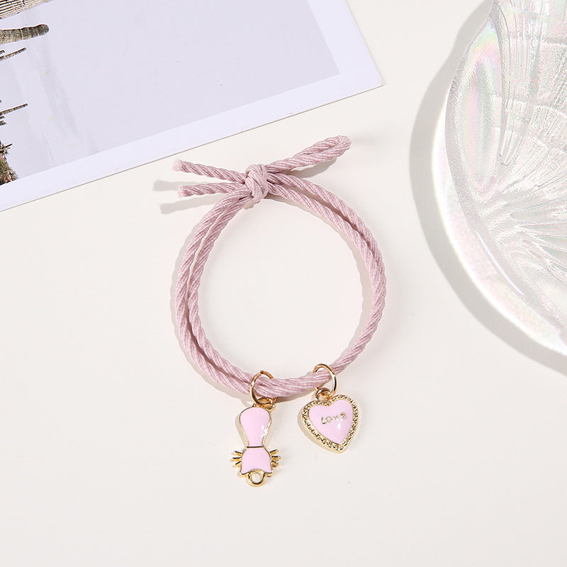 Love Cat Charms Pink - Bracelet