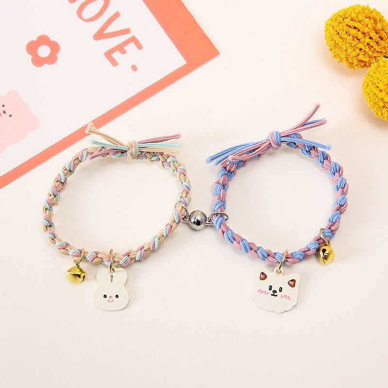 Cat & Bunny Magnetic - Bracelet Set Of 2