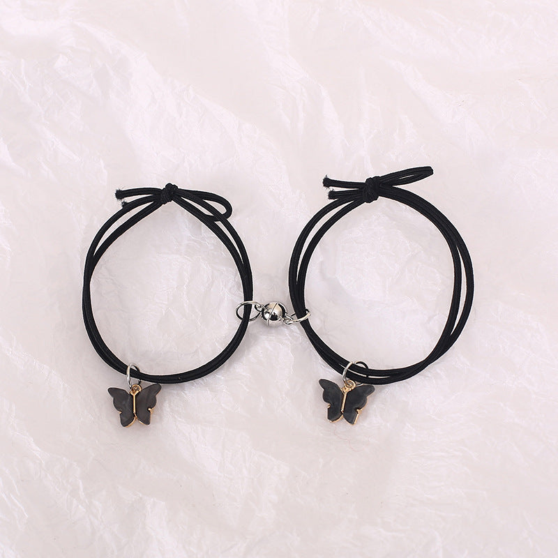 Butterfly Magnetic Bracelet Set Of 2 - Style 2