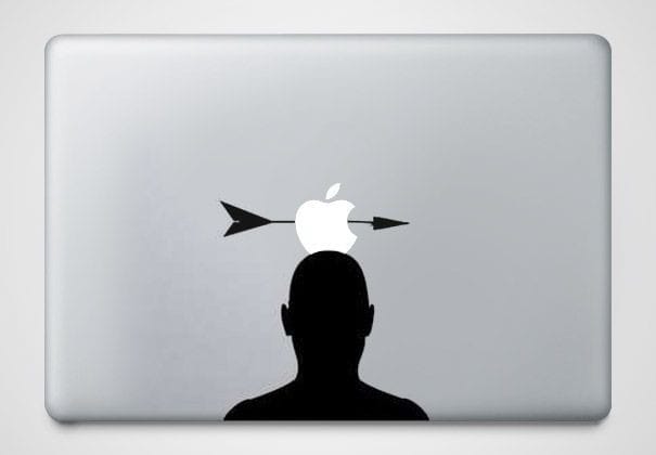 Arrow Blank Man Laptop - Decals