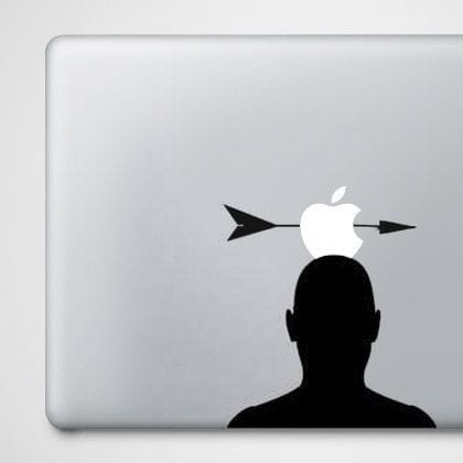 Arrow Blank Man Laptop - Decals