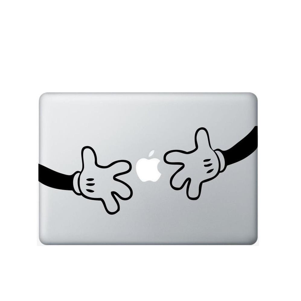 Mickey Mouse Hands Laptop - Decals