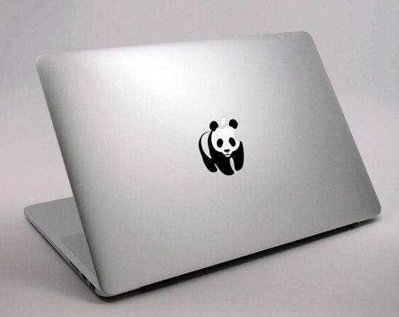 Panda Laptop - Decals