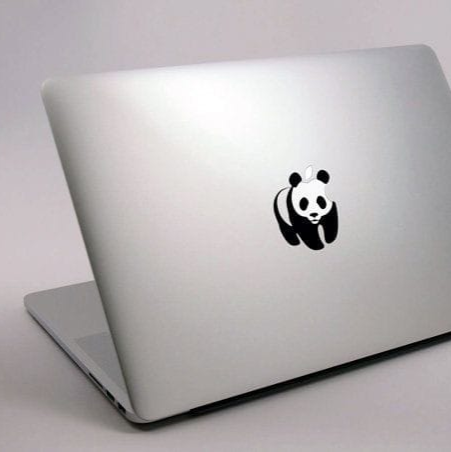 Panda Laptop - Decals