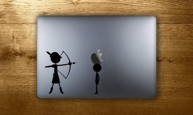 William Tell The Legend Laptop - Decals