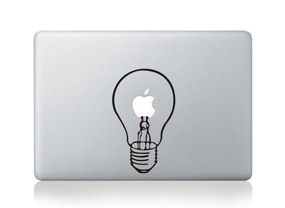 Bulb Laptop - Decals