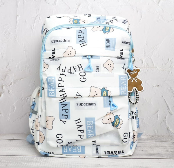 Happy Bear Blue - Backpack