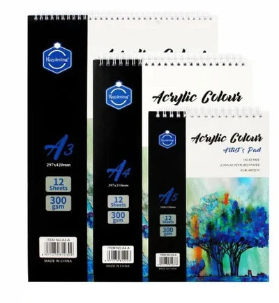 Keep Smiling Acrylic Color Artist - Sketch Pad