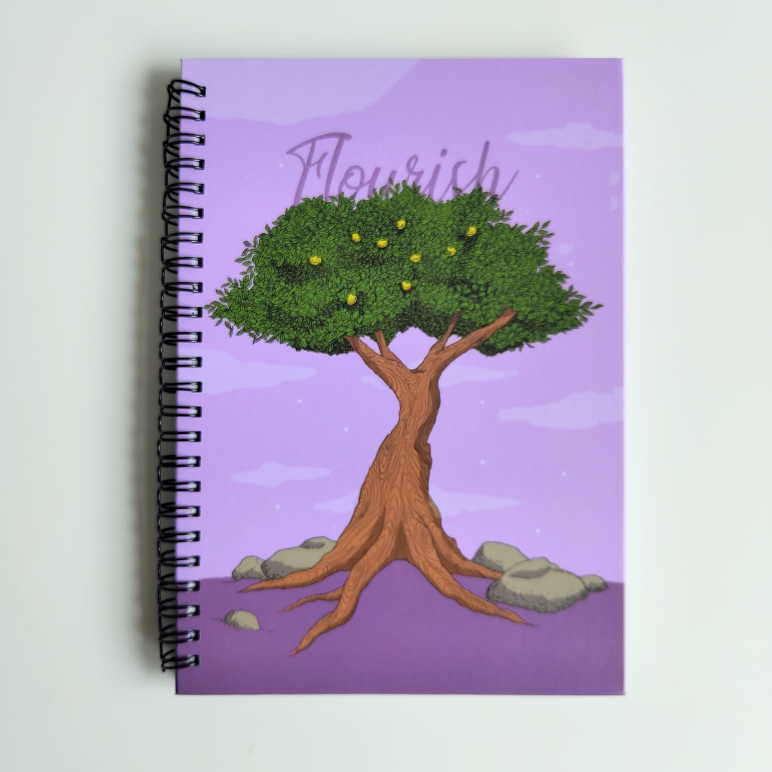 Flourish Tree Whimsy Notebook - Journal