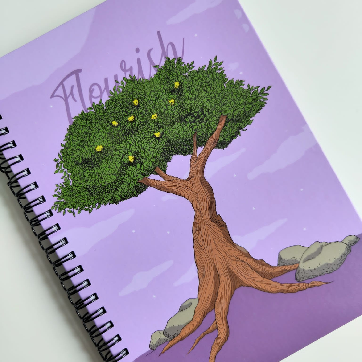 Flourish Tree Whimsy Notebook - Journal