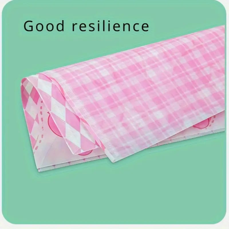 Nice Day Cute Boy &amp; Girl Grid  - Document Folder Large Pouch