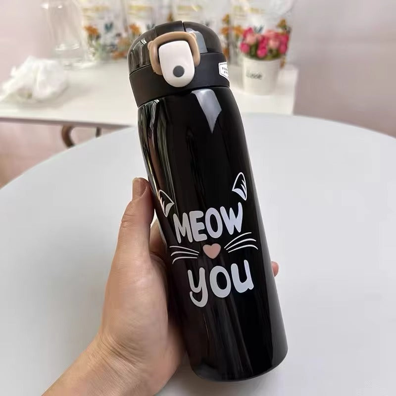 Cat Meow - Water Bottle