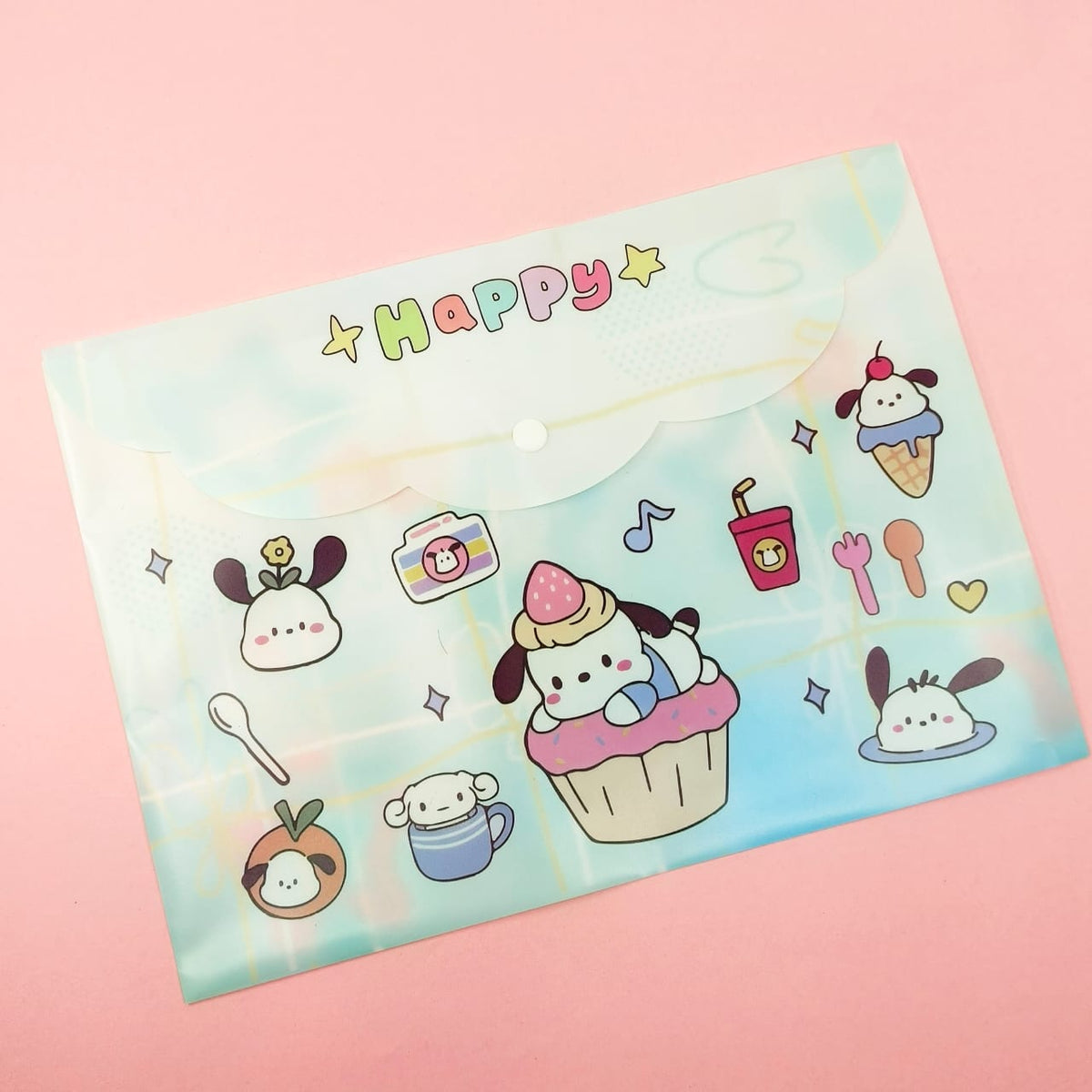 Sanrio Characters  Document Folder - Large Pouch