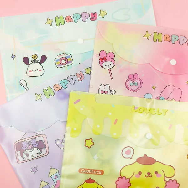 Sanrio Characters  Document Folder - Large Pouch