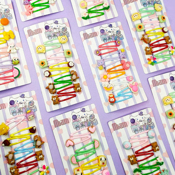 Mini Cuties - Hair Clip Set