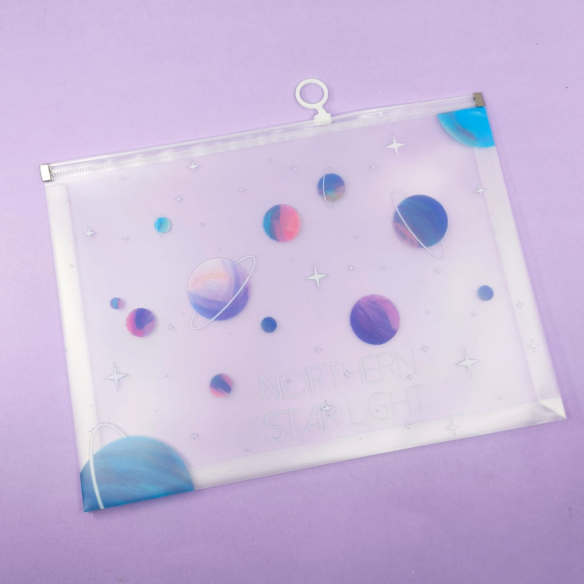 Galaxy Planet - Document Folder Large Pouch