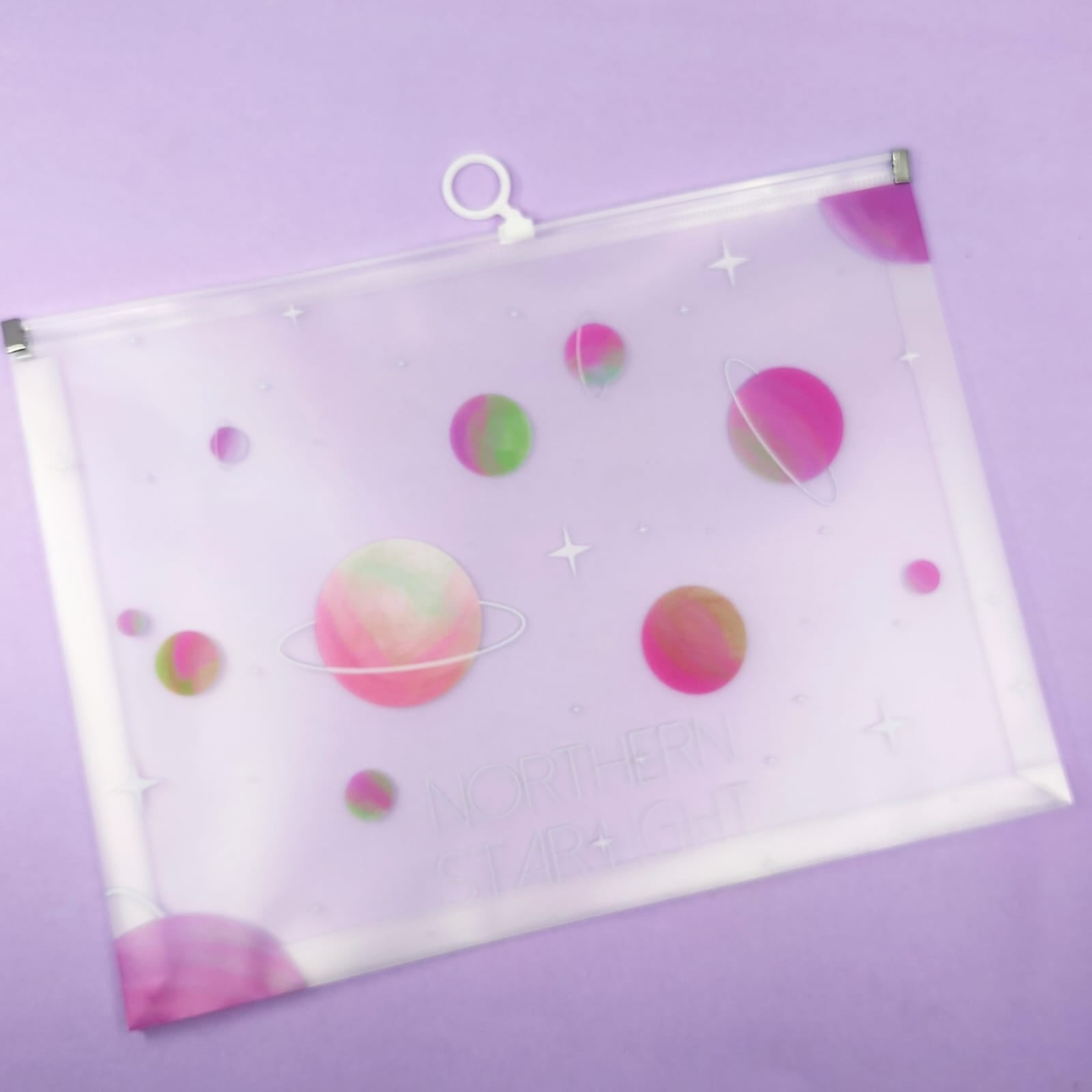 Galaxy Planet - Document Folder Large Pouch