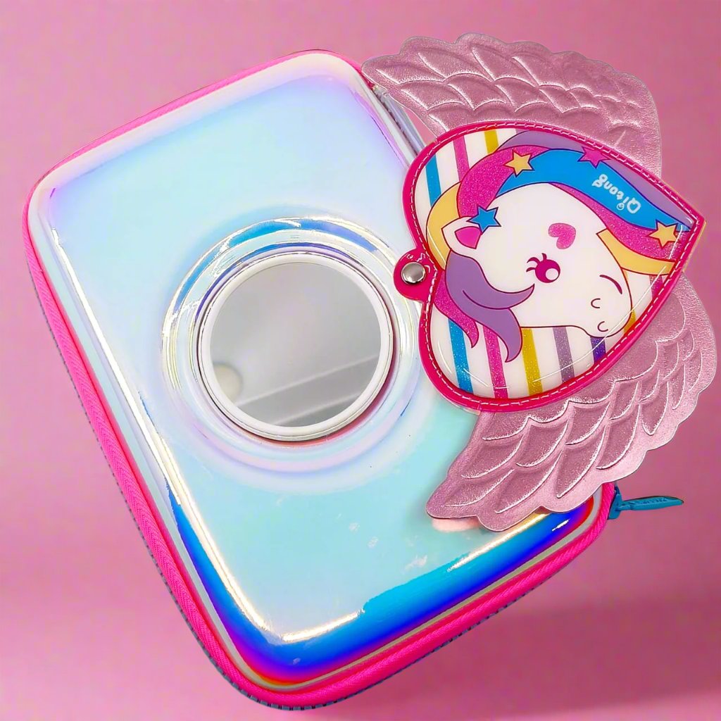 Hollo Neon Unicorn Mirror Jumbo - Pouch