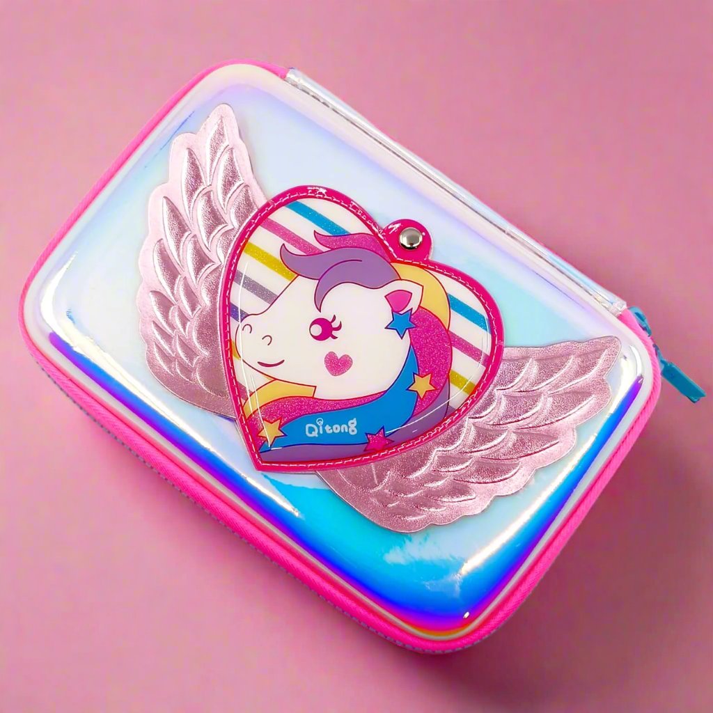 Hollo Neon Unicorn Mirror Jumbo - Pouch