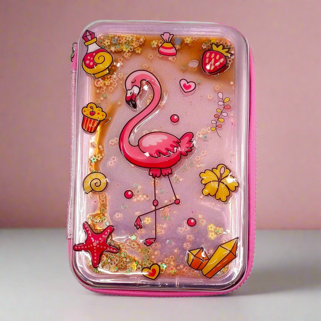 Flamingo Gold Foiled Jumbo - Pouch