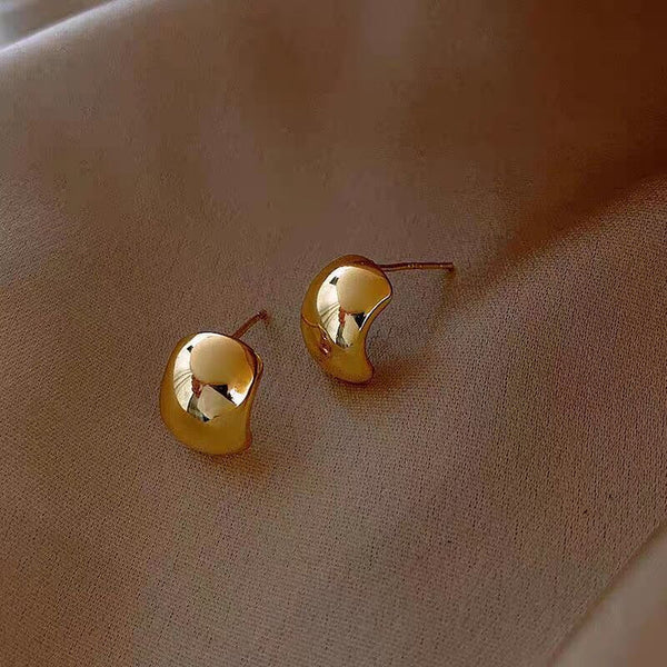 Classy Foiled Gold - Earring