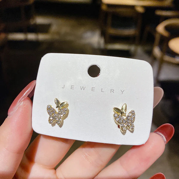 Blinky Butterfly Gold - Earring