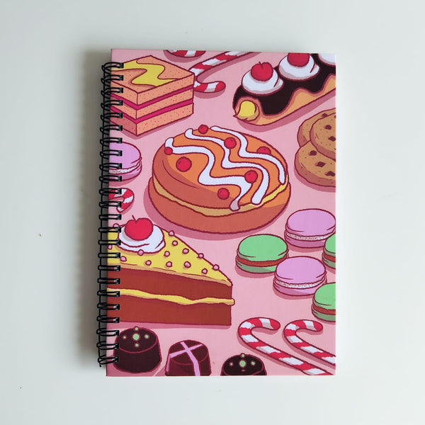 Whimsy Tasty Sweet Pink - Notebook Journal