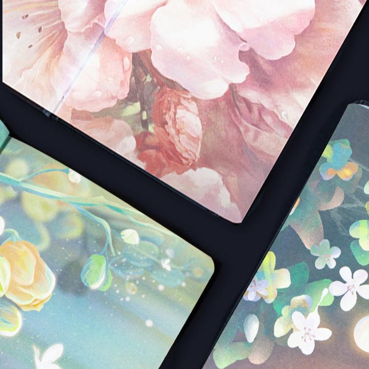 Floral Glow In The Dark Foiled - Notebook / Journal