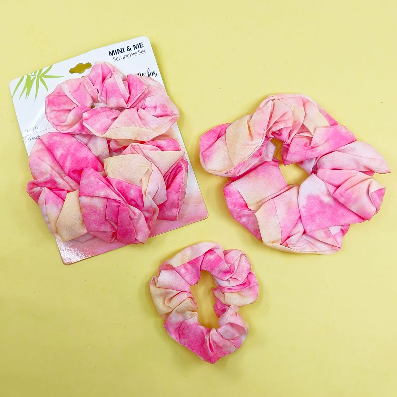 Watercolor - Hair Scrunchie Set Of  2