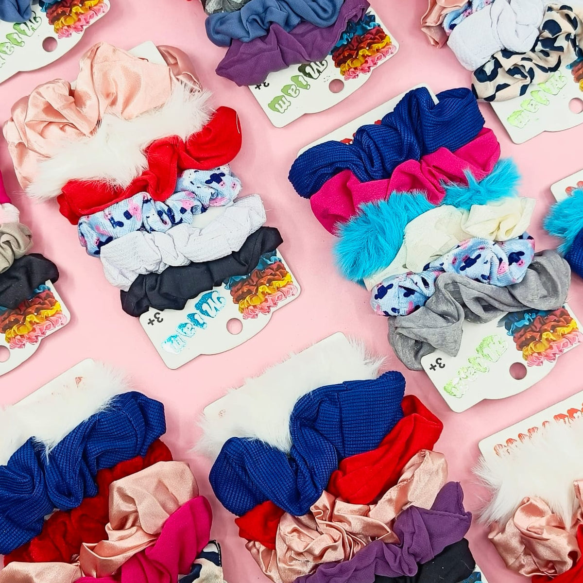Fancy Mixed - Hair Scrunchie Set Style 9