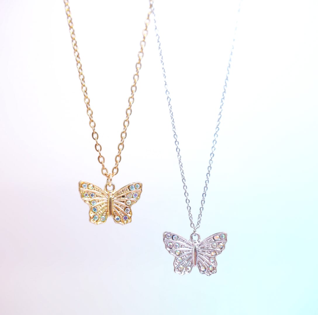 Blinky Butterfly- Necklace