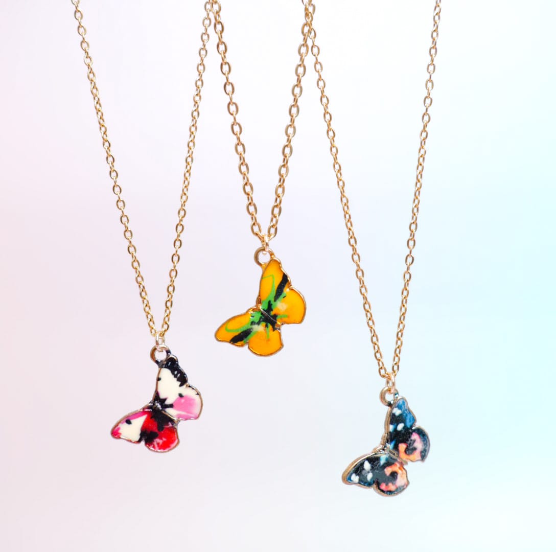 Butterfly Gold  - Necklace