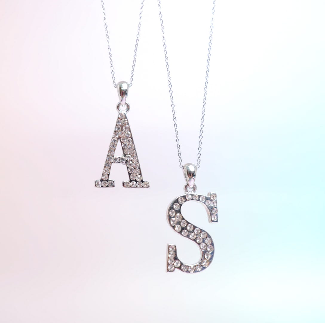 Initials A & S - Necklace