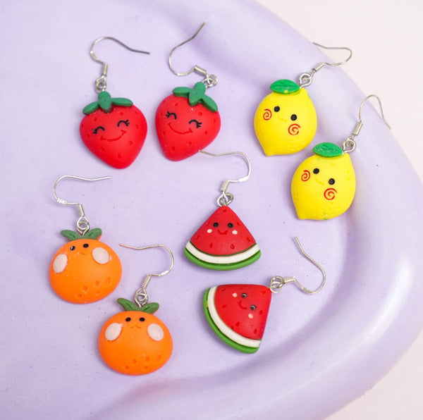 Fruits Silver - Earrings