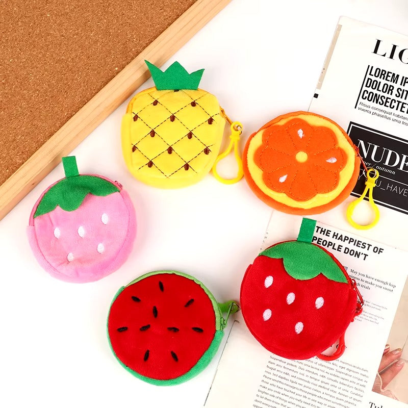 Fruits - Mini Plush Pouch