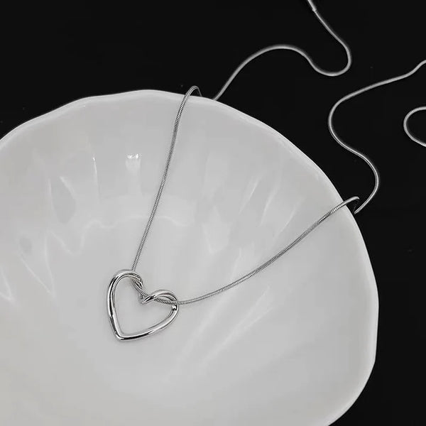 Silver Heart - Necklace