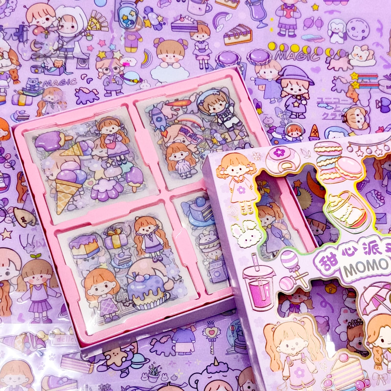 Kawaii Sticker Set Of 100 Sheets - Style 24