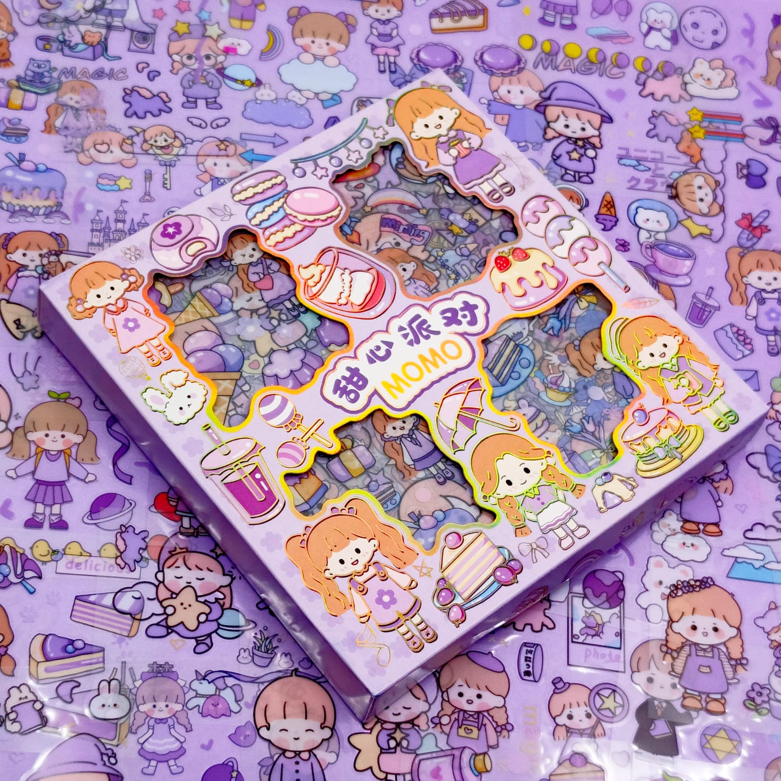 Kawaii Sticker Set Of 100 Sheets - Style 24