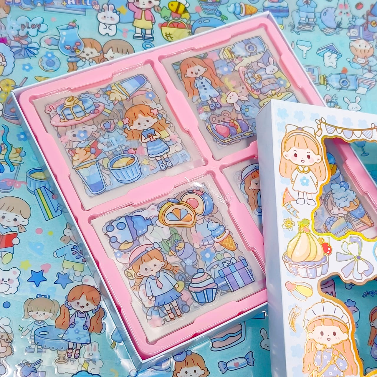 Kawaii Sticker Set Of 100 Sheets - Style 23