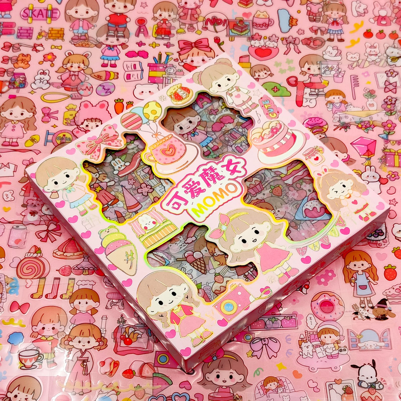 Kawaii Sticker Set Of 100 Sheets - Style 22