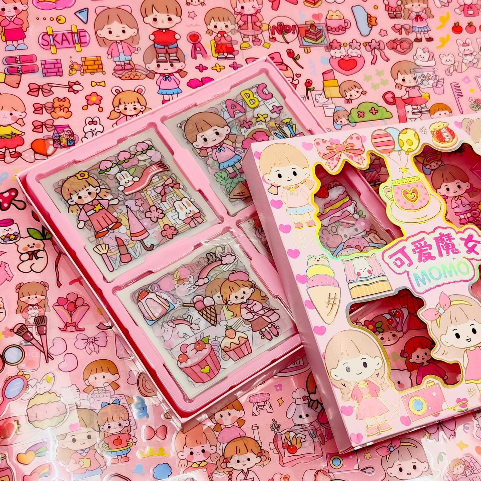 Kawaii Sticker Set Of 100 Sheets - Style 22