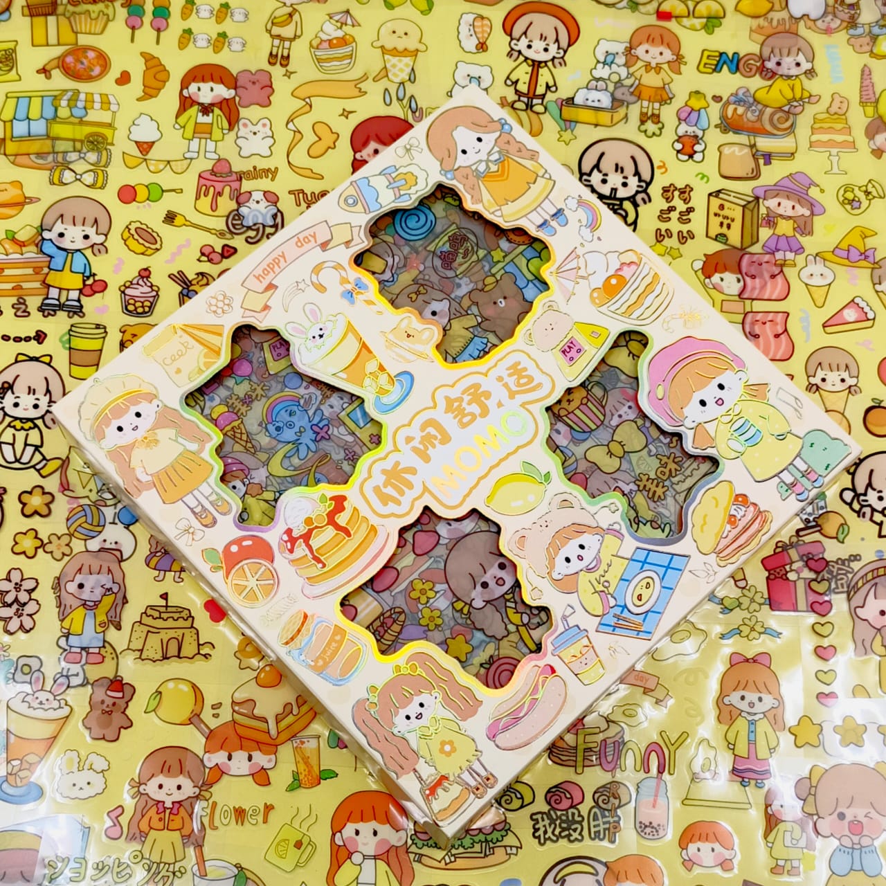 Kawaii Sticker Set Of 100 Sheets - Style 21