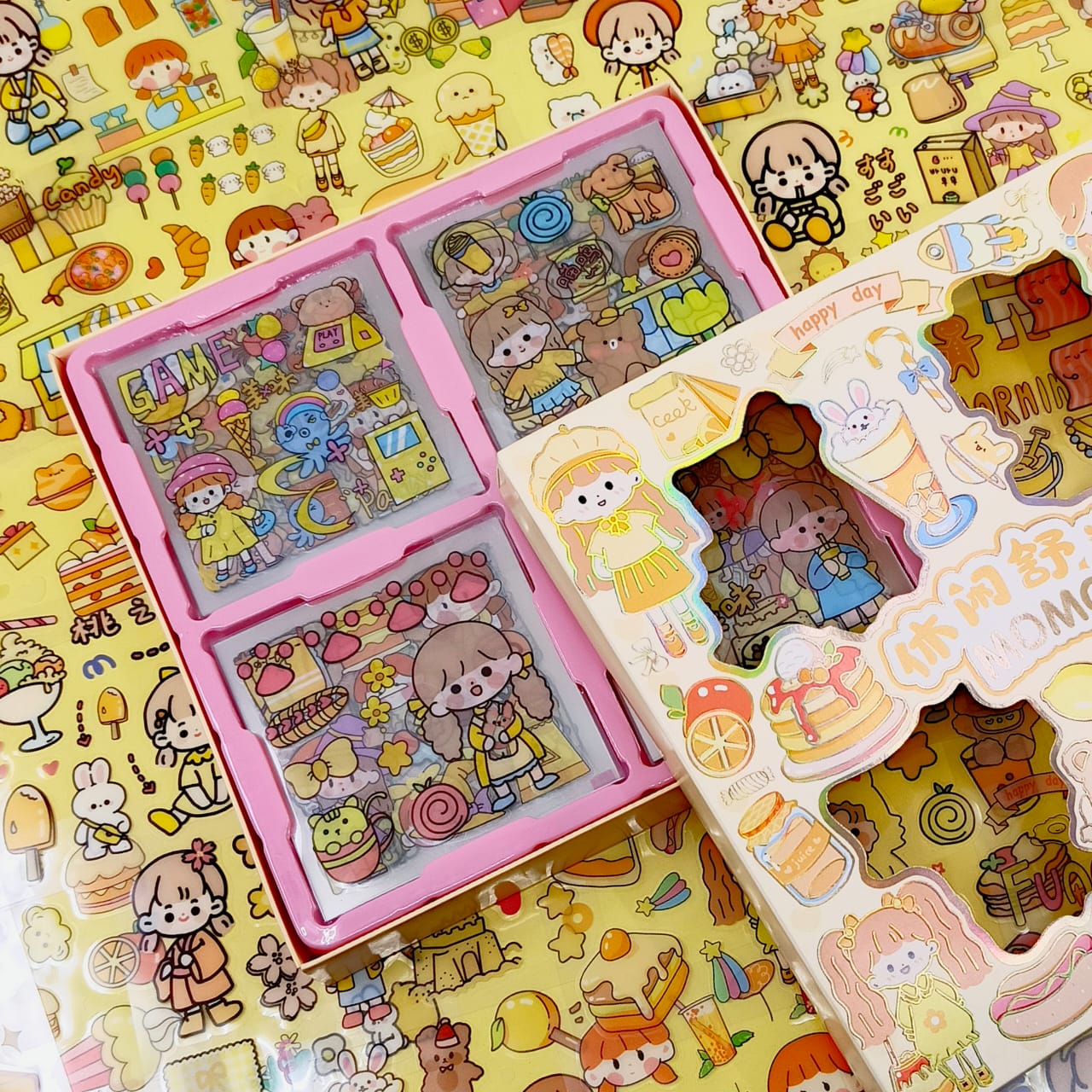 Kawaii Sticker Set Of 100 Sheets - Style 21