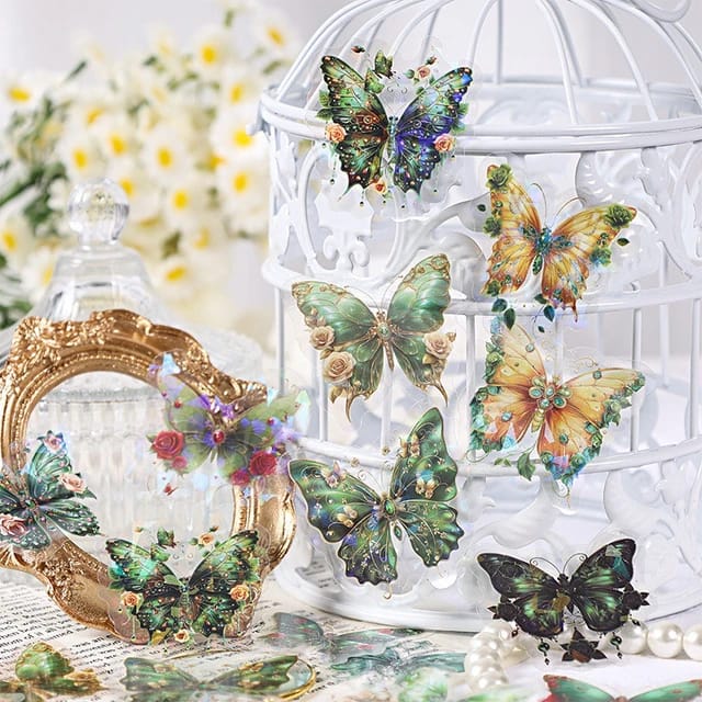 Crystal Butterfly - Sticker
