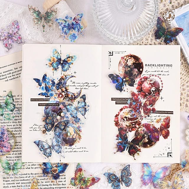 Crystal Butterfly - Sticker