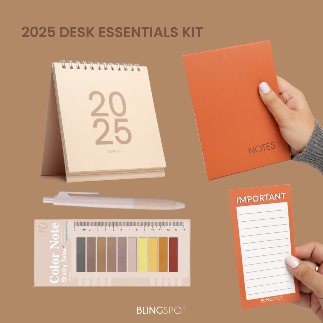 2025 Desk Essentials Kit 3 - Happy Deal