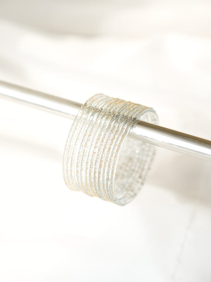 Classic Glass Bangles - Grey – BLINGSPOT