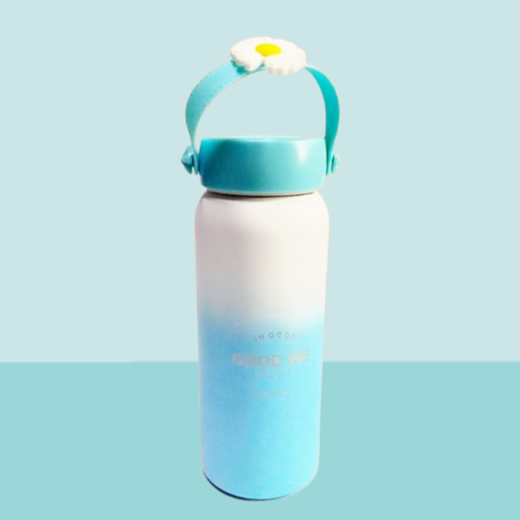 Daisy Flower Gradient  - Water Bottle