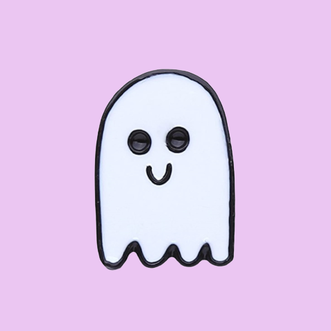Cute Ghost - Enamel Pin